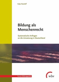 Cover Bildung als Menschenrecht