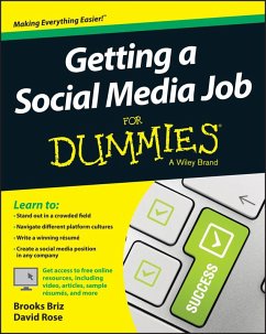 Cover Getting a Social Media Job For Dummies (eBook, ePUB)
