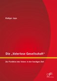 Die „Vaterlose Gesellschaft“: Zur Funktion des Vaters in der heutigen Zeit (eBook, PDF)