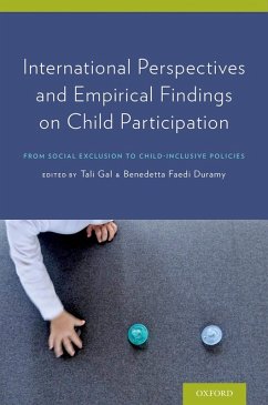 International Perspectives and Empirical Findings on Child Participation (eBook, ePUB) Cover International Perspectives and Empirical Findings on Child Participation (eBook, ePUB)