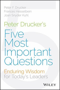 Cover Peter Drucker's Five Most Important Questions (eBook, PDF)
