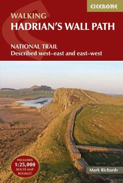 Walking Hadrian's Wall Path: National Trail Described West-East and East-West - Richards, Mark