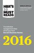 Hbr's 10 Must Reads 2016 - Bild 1