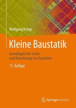 Kleine Baustatik - Krings, Wolfgang