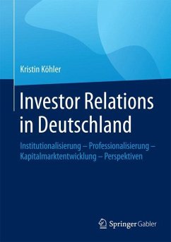 Investor Relations in Deutschland - Köhler, Kristin