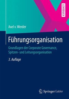 Führungsorganisation - v. Werder, Axel