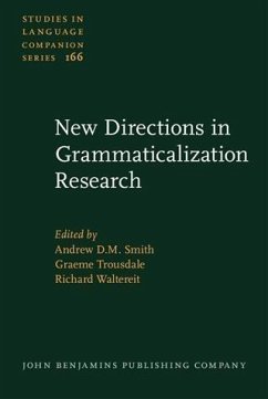 Cover New Directions in Grammaticalization Research (eBook, PDF)