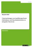 Untersuchungen zur Ausführung Fester Fahrbahnen auf Eisenbahnbrücken in integraler Bauweise Untersuchungen zur Ausführung Fester Fahrbahnen auf Eisenbahnbrücken in integraler Bauweise