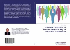 Effective Utilization of Human Resource- Key to Improved Productivity