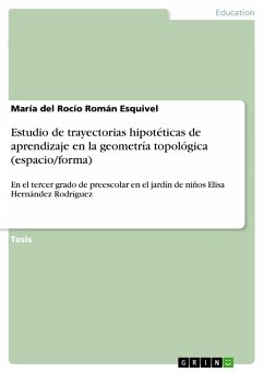 Estudio de trayectorias hipotéticas de aprendizaje en la geometría topológica (espacio/forma) - Román Esquivel, María del Rocío