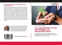 Lo comunitario en las estrategias de desarrollo local