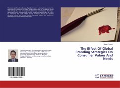 The Effect Of Global Branding Strategies On Consumer Values And Needs