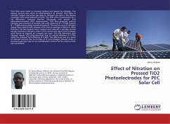 Effect of Nitration on Pressed TiO2 Photoelectrodes for PEC Solar Cell