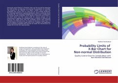 Probability Limits of X-Bar Chart for Non-normal Distribution