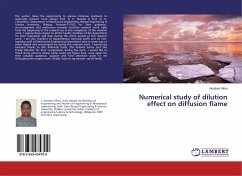 Numerical study of dilution effect on diffusion flame