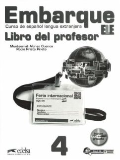 Cover Libro del profesor, m. Audio-CD / Embarque 4