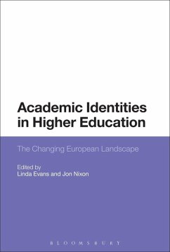 Cover Academic Identities in Higher Education (eBook, PDF)