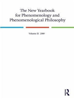 The New Yearbook for Phenomenology and Phenomenological Philosophy (eBook, PDF)