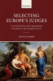 Selecting Europe's Judges (eBook, ePUB)