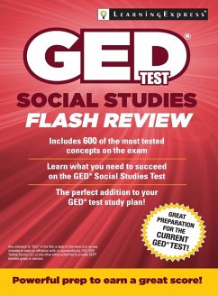 Cover GED Test Social Studies Flash Review (eBook, ePUB)