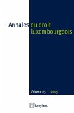Annales du droit luxembourgeois : Volume 23 - 2013 (eBook, ePUB)