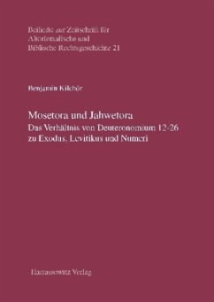 Mosetora und Jahwetora - Kilchör, Benjamin