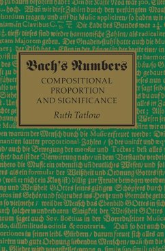 Bach's Numbers - Tatlow, Ruth
