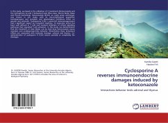 Cyclosporine A reverses immunoendocrine damages induced by ketoconazole Cyclosporine A reverses immunoendocrine damages induced by ketoconazole