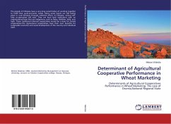 Determinant of Agricultural Cooperative Performance in Wheat Marketing