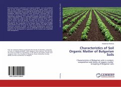 Characteristics of Soil Organic Matter of Bulgarian Soils