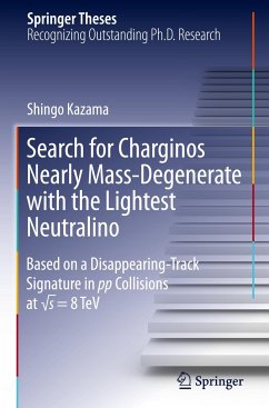 Search for Charginos Nearly Mass-Degenerate with the Lightest Neutralino - Kazama, Shingo