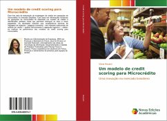 Um modelo de credit scoring para Microcrédito