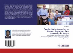 Gender Mainstreaming in Human Resources in a University in Kenya