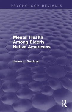 Cover Mental Health Among Elderly Native Americans (Psychology Revivals) (eBook, PDF)