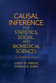 Causal Inference for Statistics, Social, and Biomedical Sciences (eBook, PDF)