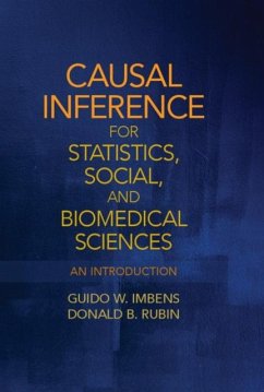 Causal Inference for Statistics, Social, and Biomedical Sciences (eBook, PDF) - Imbens, Guido W.