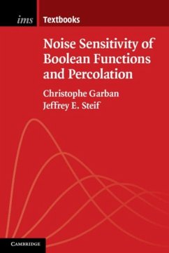 Noise Sensitivity of Boolean Functions and Percolation (eBook, PDF) - Garban, Christophe