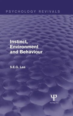 Cover Instinct, Environment and Behaviour (eBook, PDF)