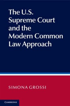 Cover US Supreme Court and the Modern Common Law Approach (eBook, PDF)