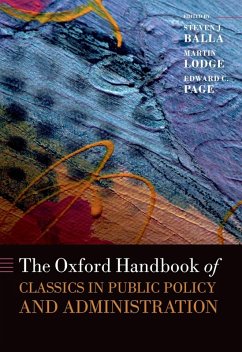 The Oxford Handbook of Classics in Public Policy and Administration (eBook, ePUB) Cover The Oxford Handbook of Classics in Public Policy and Administration (eBook, ePUB)