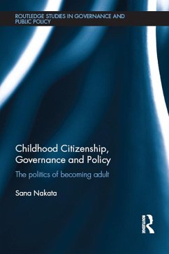 Cover Childhood Citizenship, Governance and Policy (eBook, ePUB)