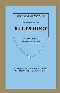 Grammar Today - Rules Ruge