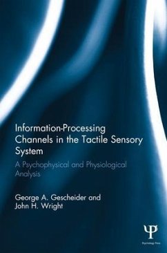 Information-Processing Channels in the Tactile Sensory System - Gescheider, George A; Wright, John H; Verrillo, Ronald T
