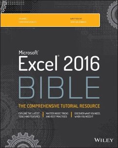 Excel 2016 Bible - Walkenbach, John