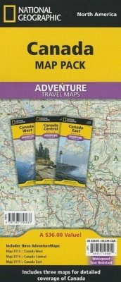 Canada [Map Pack Bundle] - National Geographic Maps