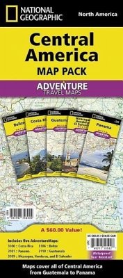 Central America [Map Pack Bundle] - National Geographic Maps