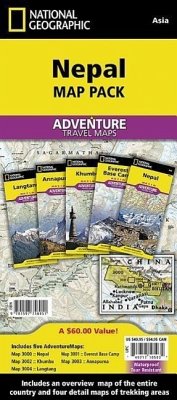 Nepal [Map Pack Bundle] - National Geographic Maps