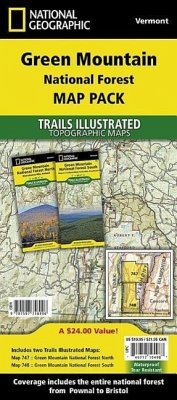 Green Mountain National Forest [Map Pack Bundle] - National Geographic Maps