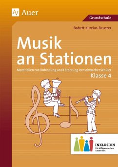 Musik an Stationen Inklusion 4 - Kurzius-Beuster, Babett