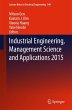 Industrial Engineering, Management... - Bild 1